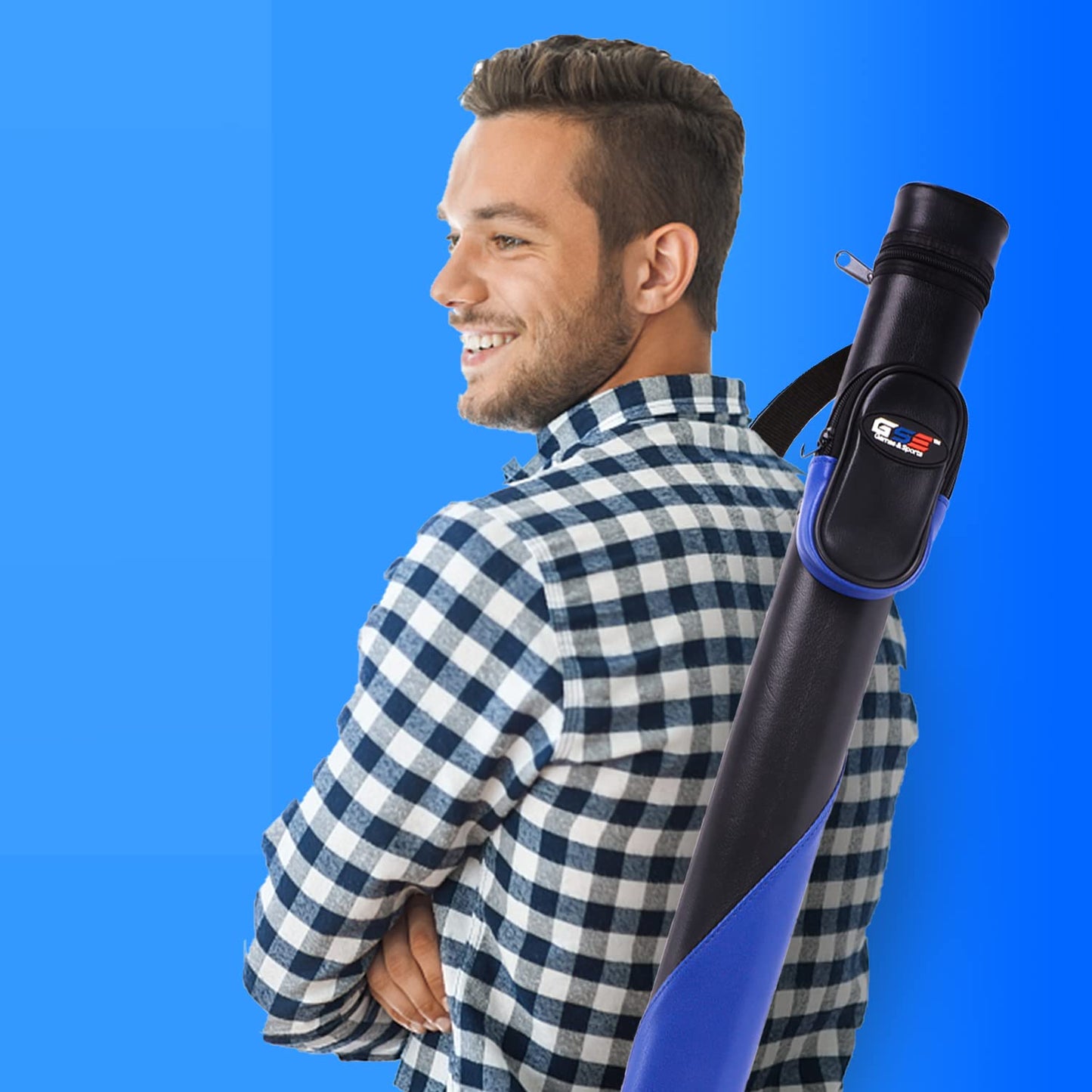 GSE Deluxe Hard Billiard Cue Case – 1x1