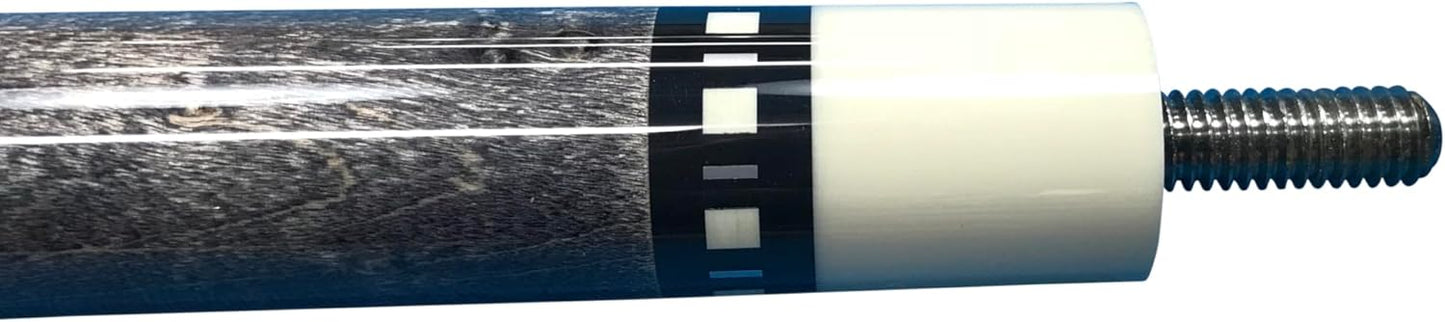 Meucci SB1-S Smoke Grey Pool Cue with Case