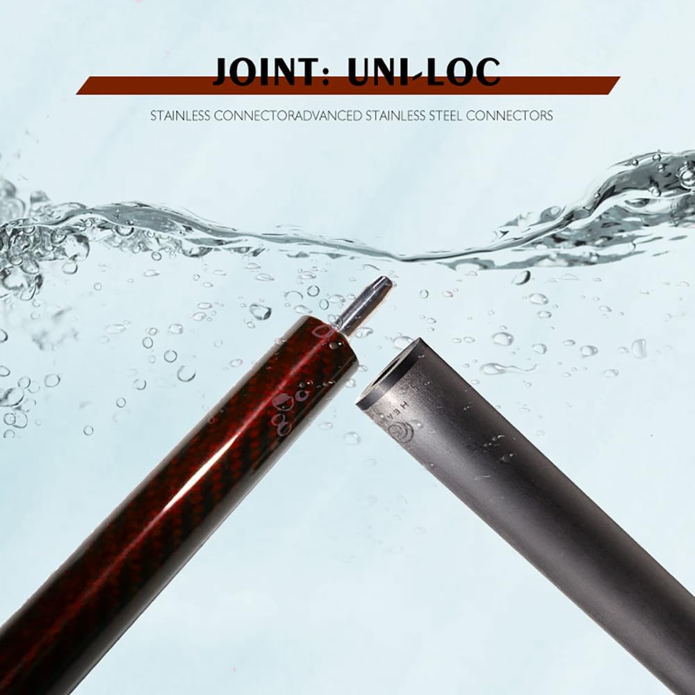 OKHEALING 58" Carbon Fiber Pool Cue