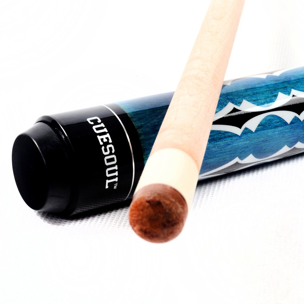 CUESOUL 2-Pack Pool Cue Sticks with Hard Case