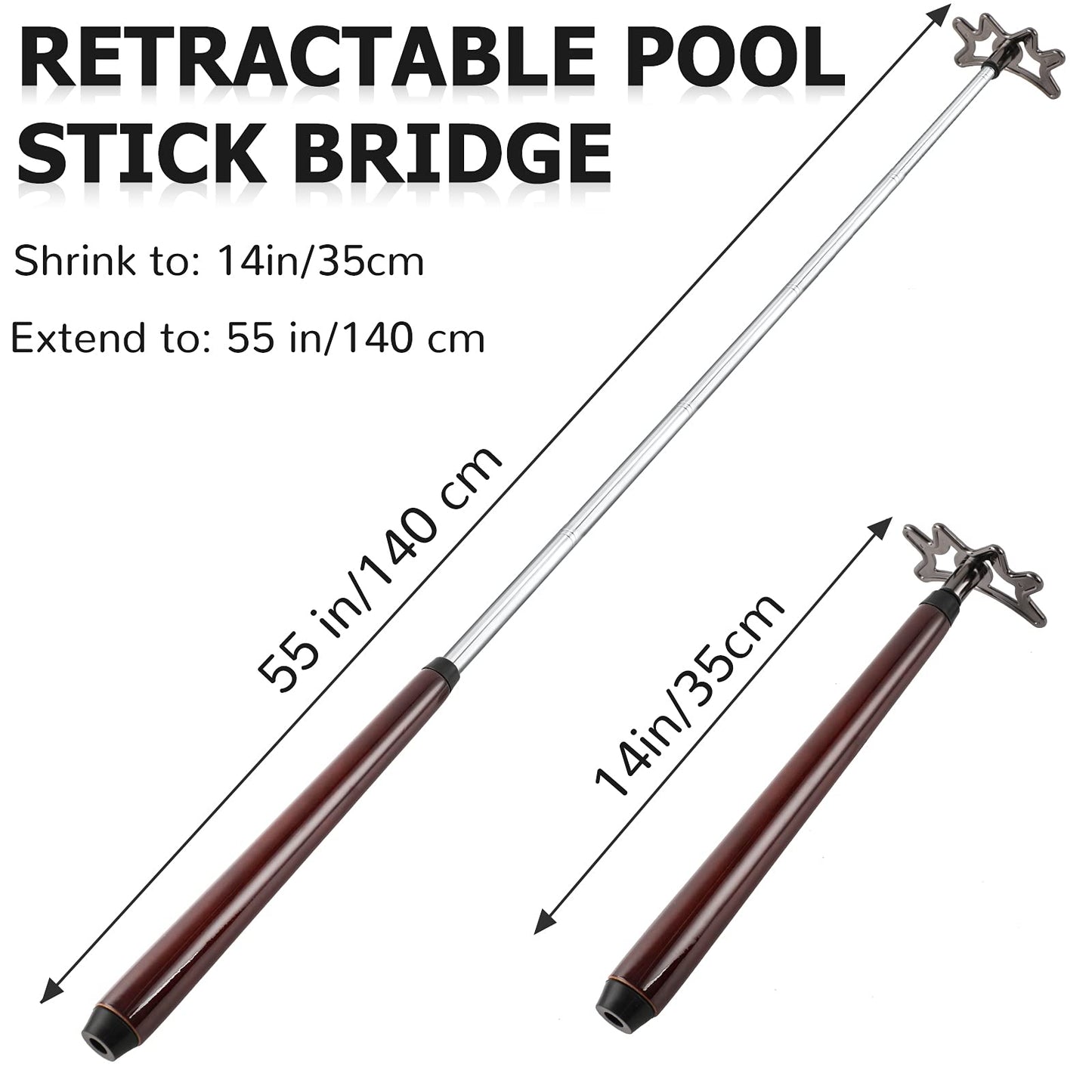Sumind Retractable Pool Bridge Stick