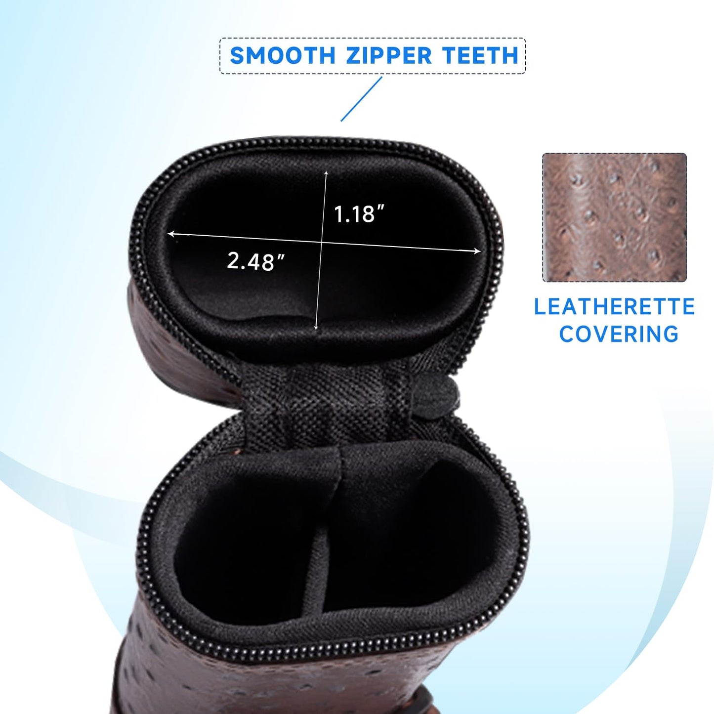 GSE Deluxe Hard Billiard Cue Case – 1x1