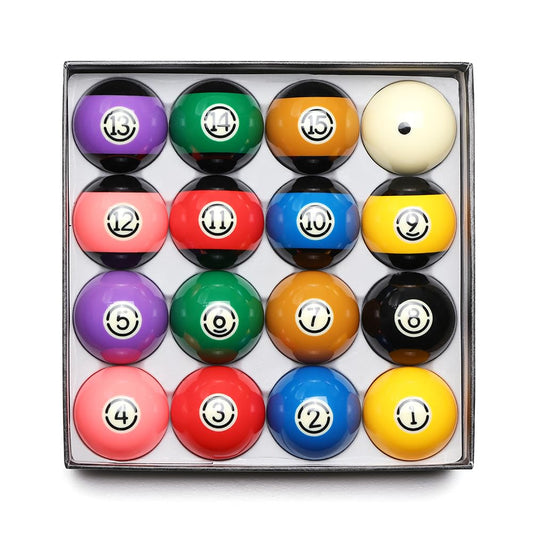 16-Piece 2-1/4" Pool Ball Set