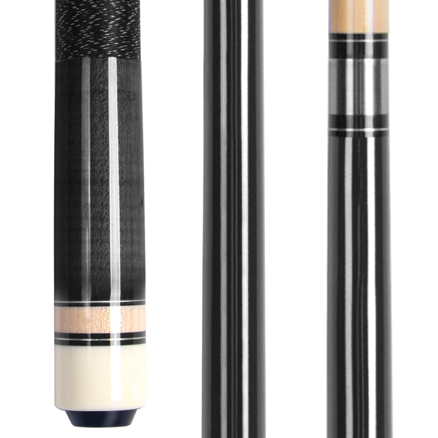 AKLOT 4x 58" Maple Pool Cues