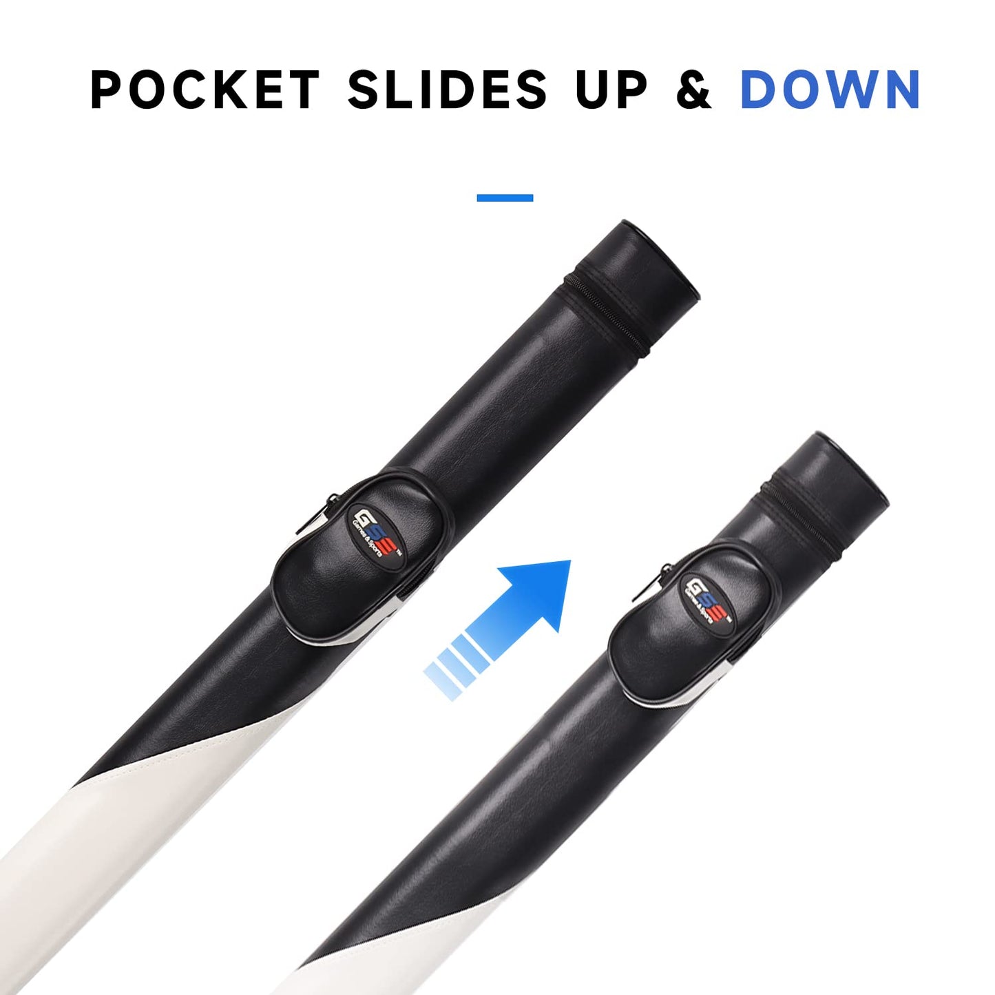 GSE Deluxe Hard Billiard Cue Case – 1x1