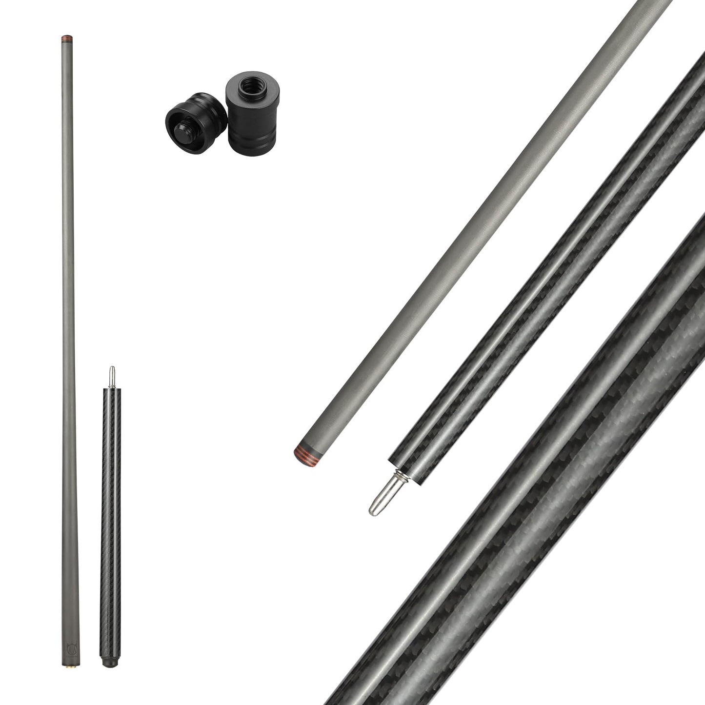 CROWN ME Carbon Fiber Pool Cue