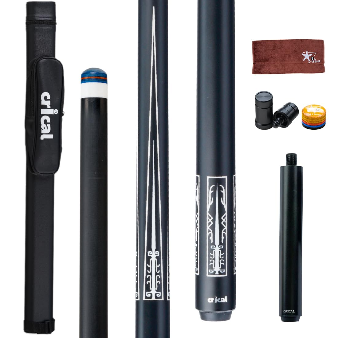 CRICAL 58" Carbon Fiber Pool Cue