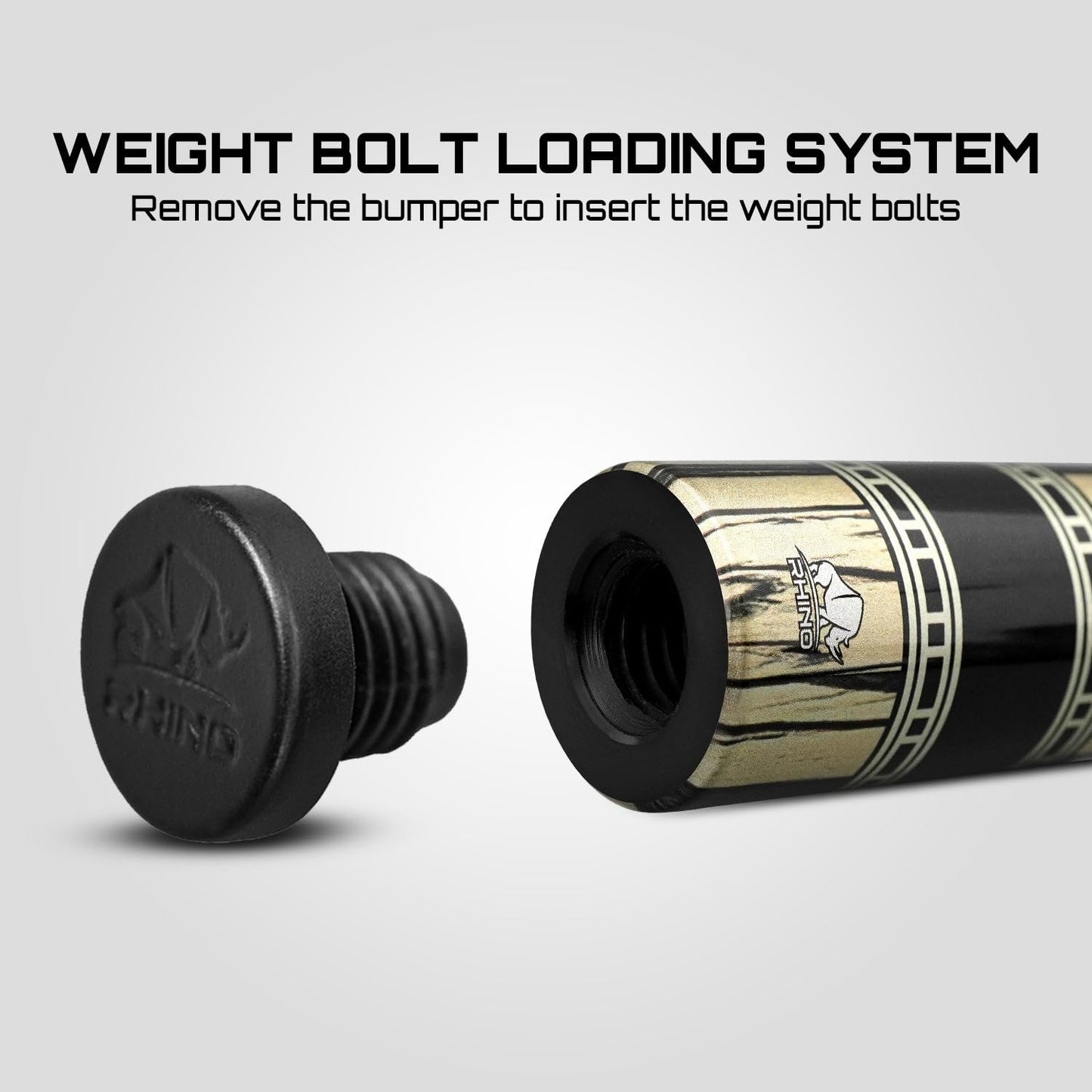 RHINO Retro Pool Cue