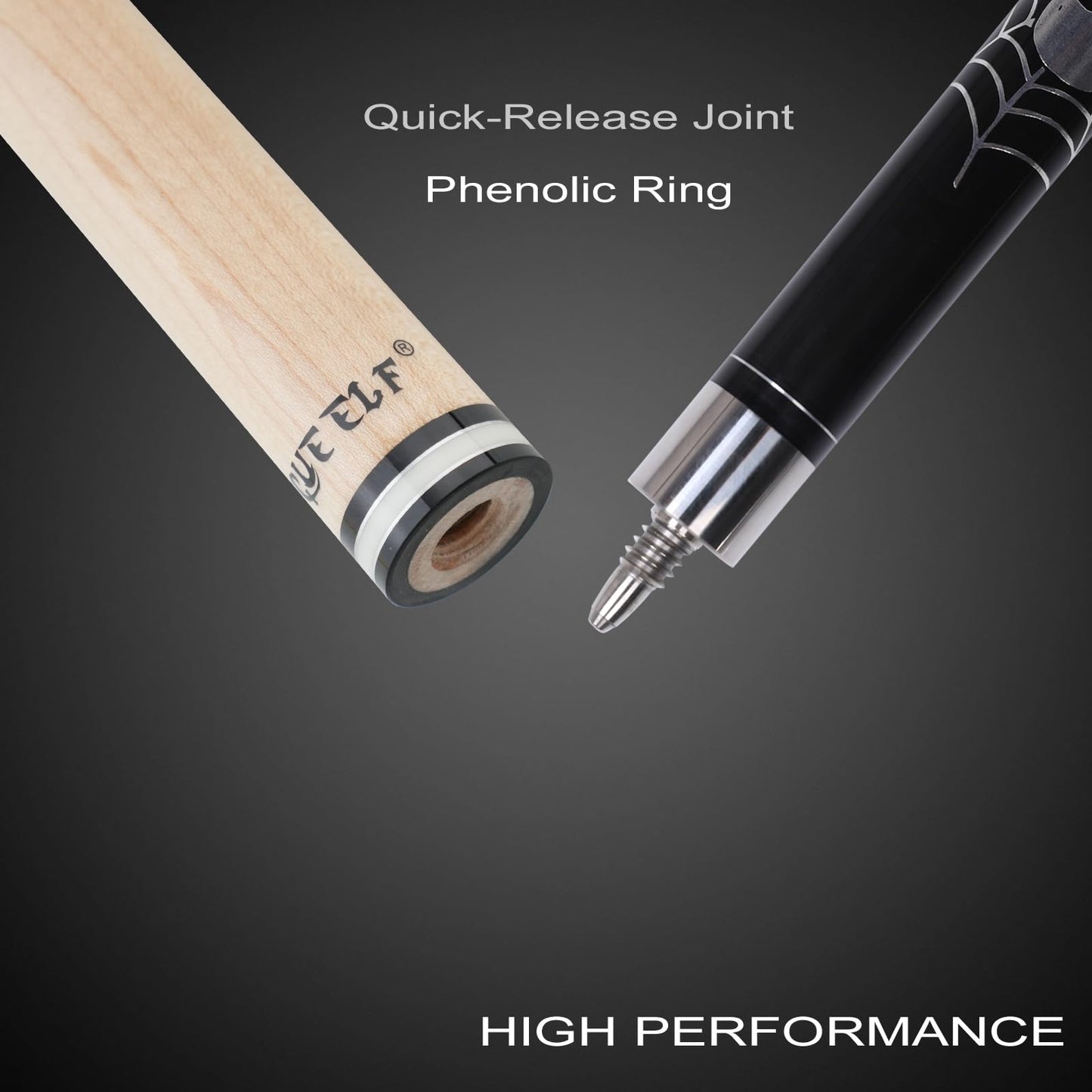 Professional Pool Cue Stick 19.5-21oz