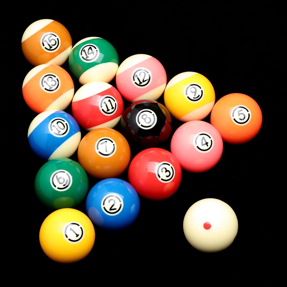 16-Piece 2-1/4" Pool Ball Set
