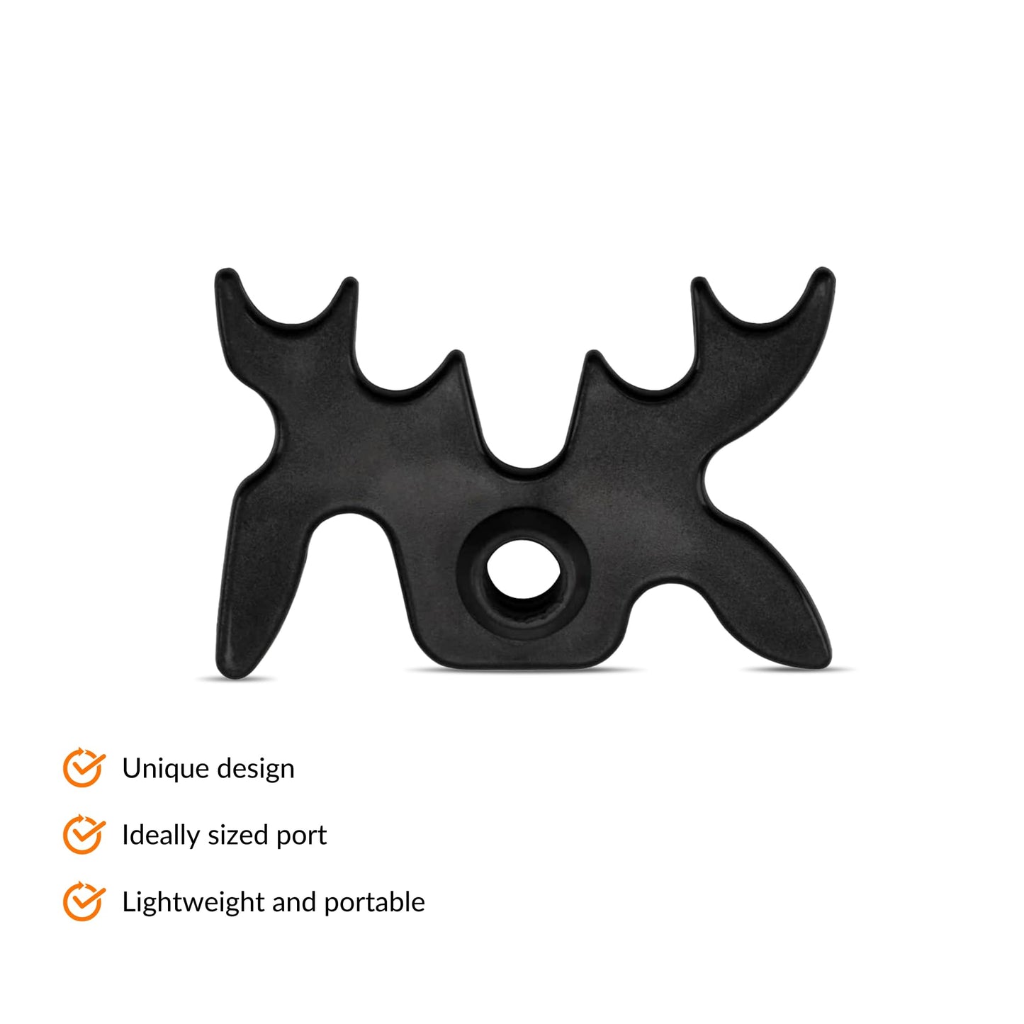 Slip-On Portable Moosehead Bridge Cue Rest