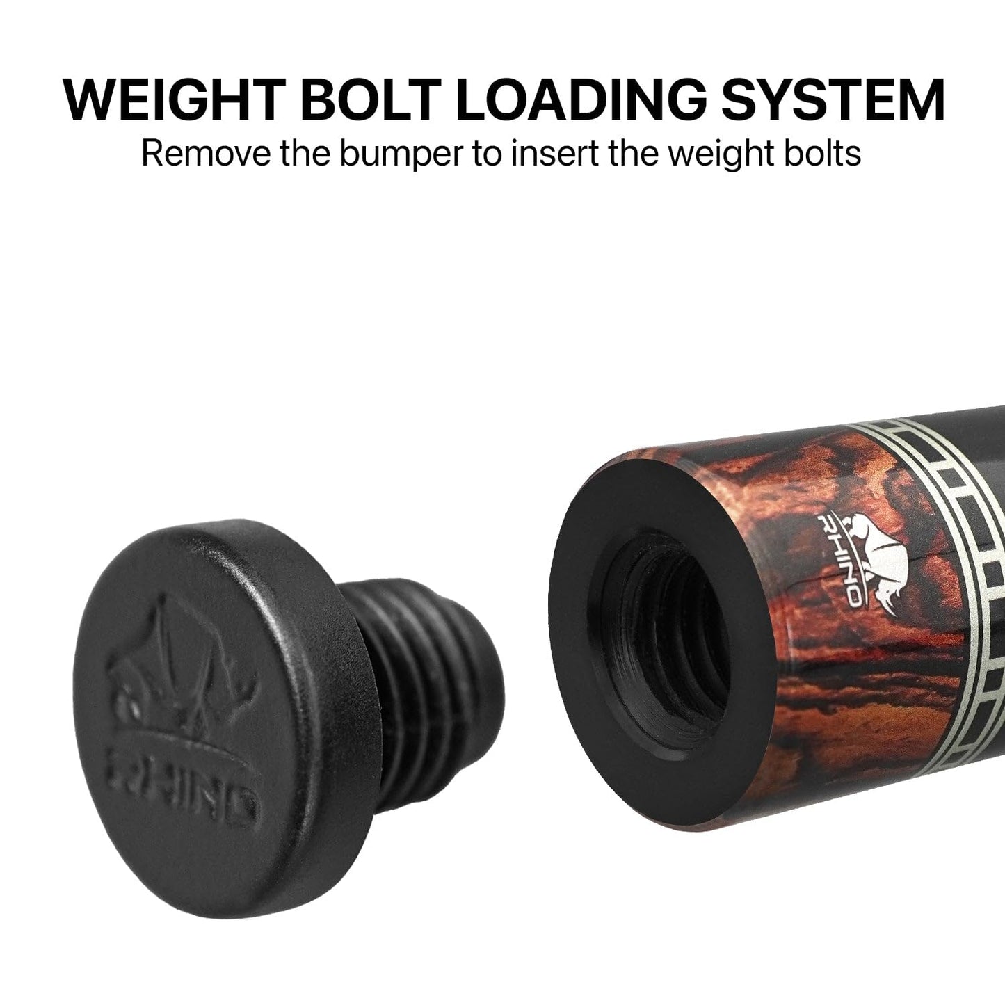 RHINO Retro Pool Cue