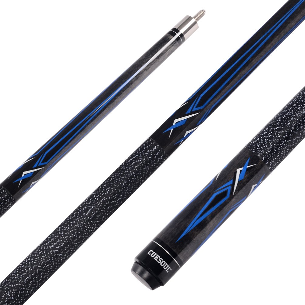 CUESOUL 2-Pack Pool Cue Sticks with Hard Case