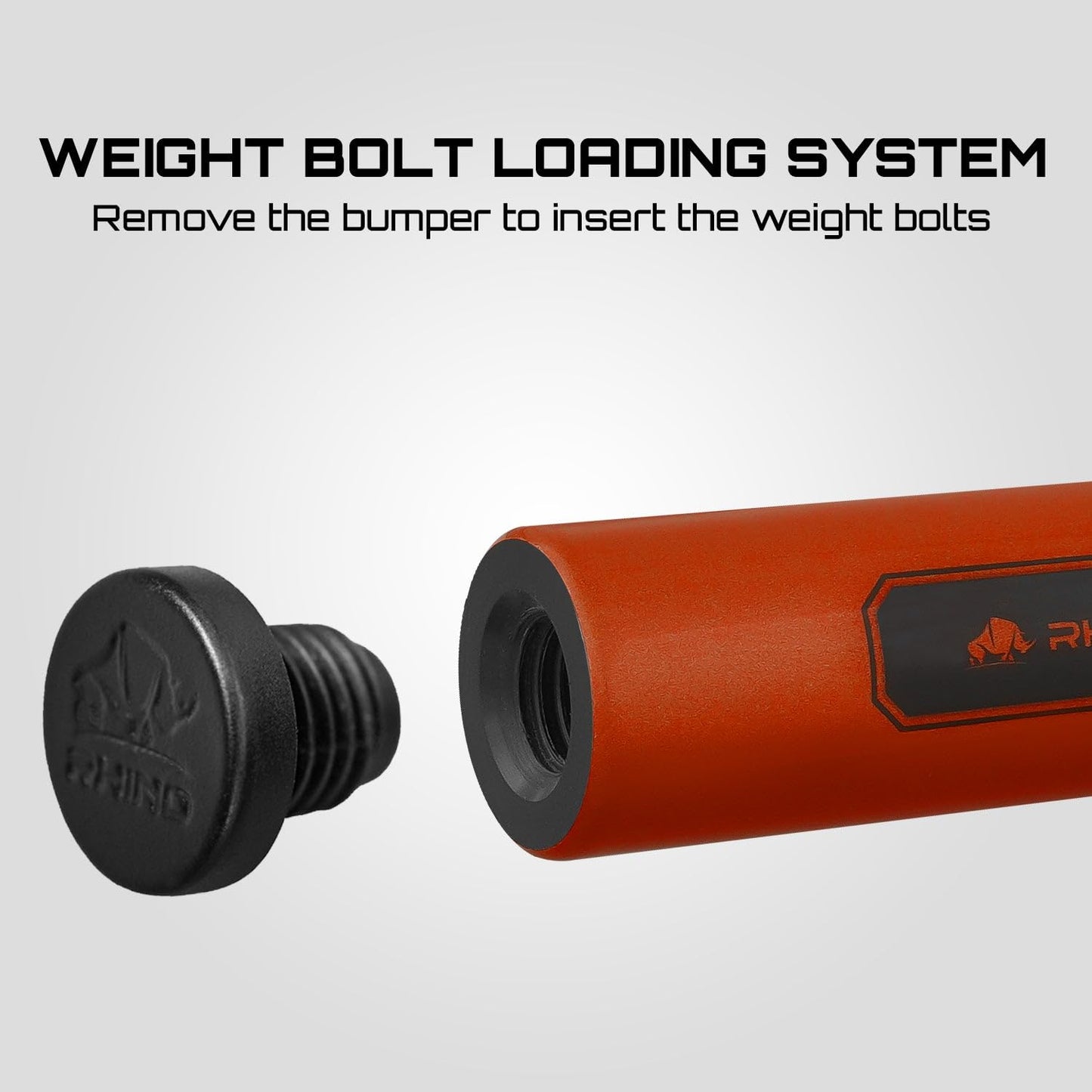 RHINO G-L Wrapless Pool Cue 12.5mm