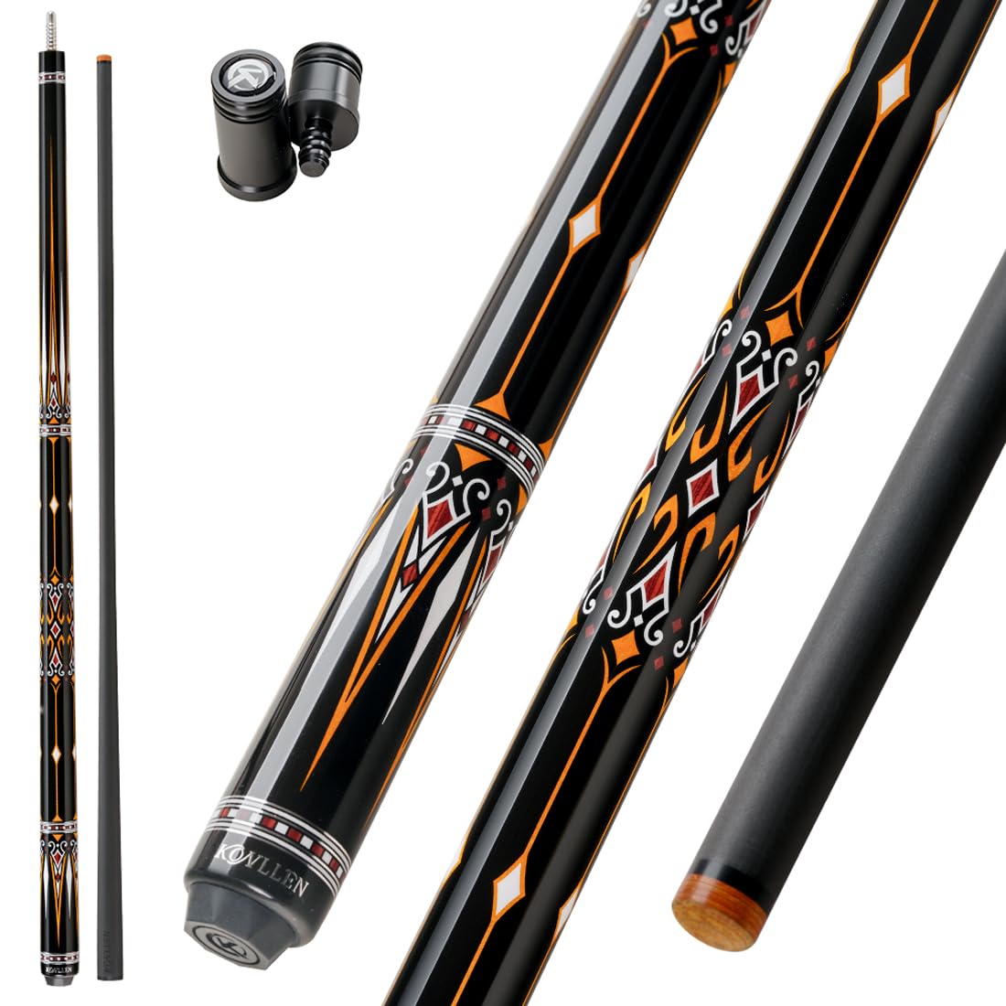 KONLLEN 58" Carbon Fiber Pool Cue