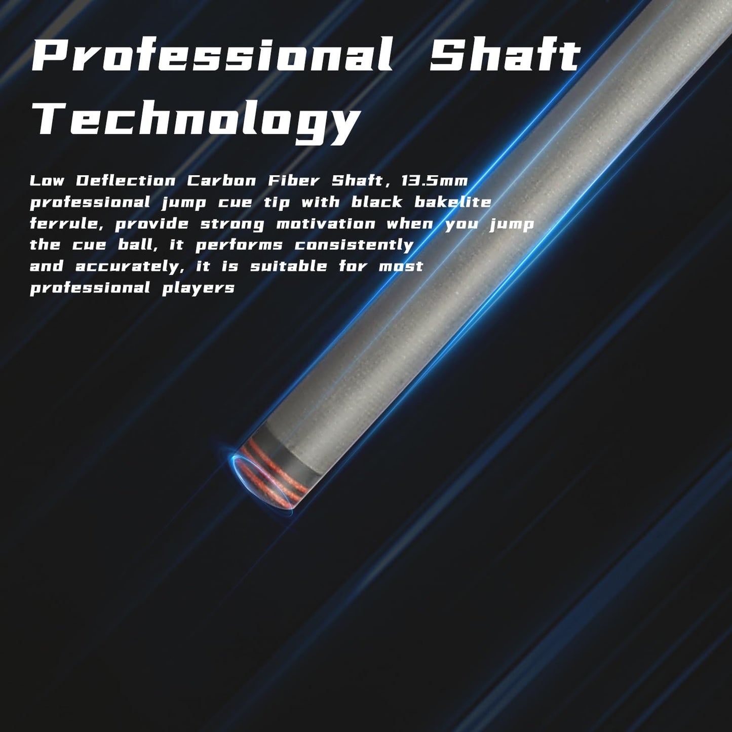 CROWN ME Carbon Fiber Pool Cue