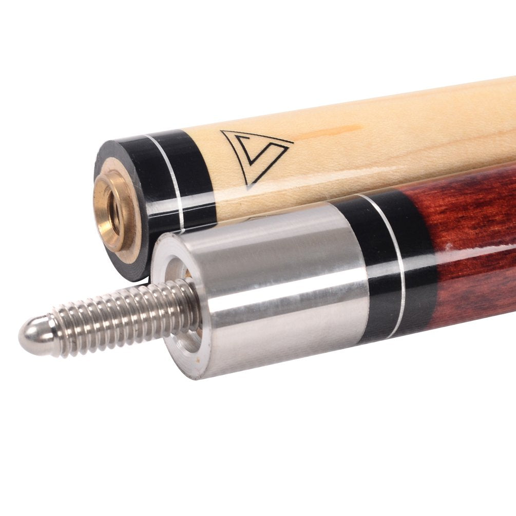 CUESOUL 2-Pack Pool Cue Sticks with Hard Case