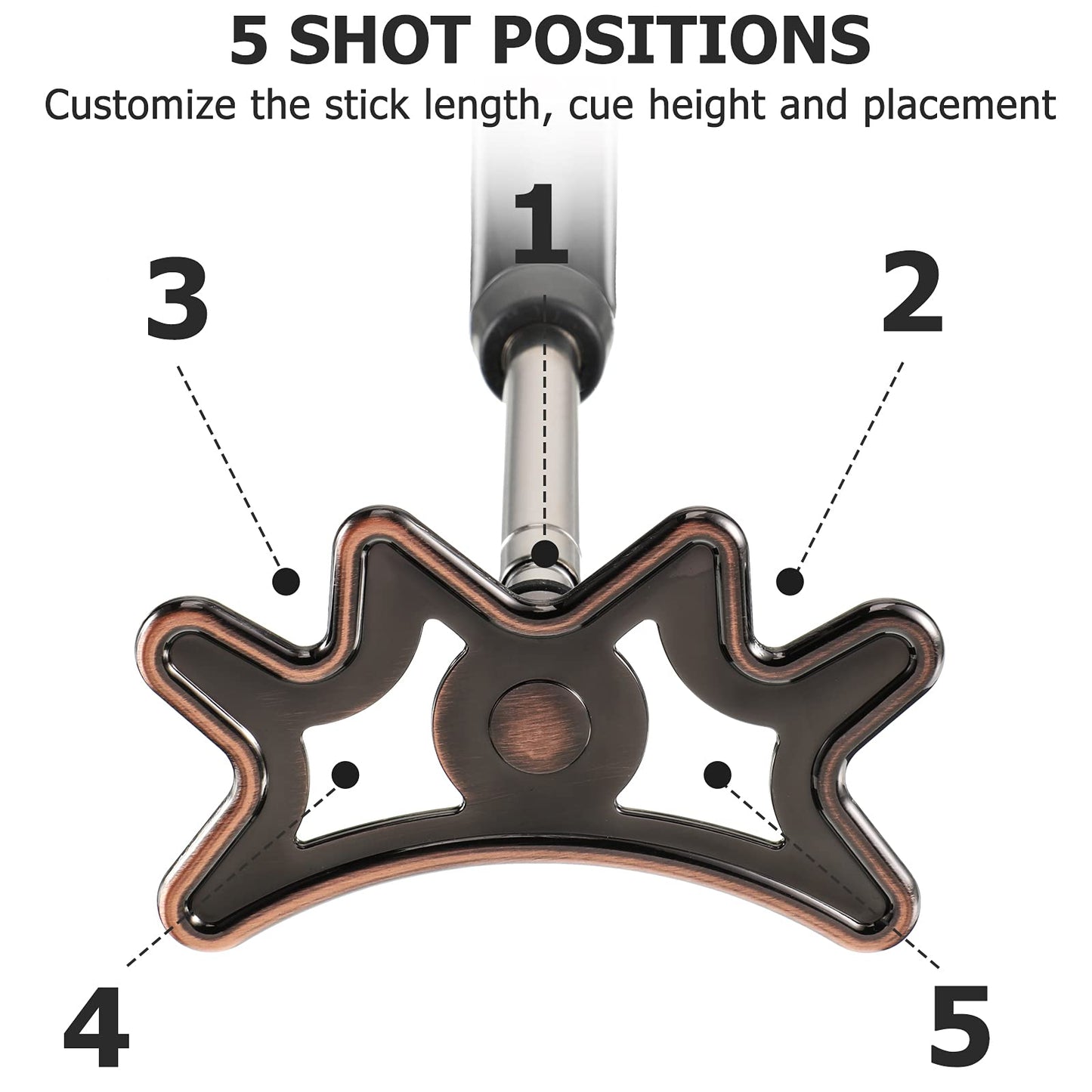 Sumind Retractable Pool Bridge Stick