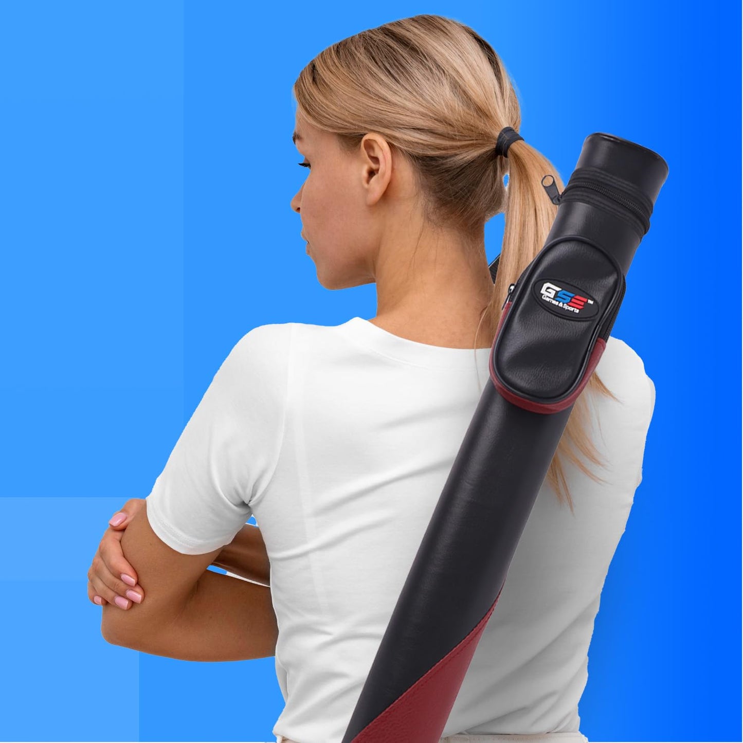 GSE Deluxe Hard Billiard Cue Case – 1x1