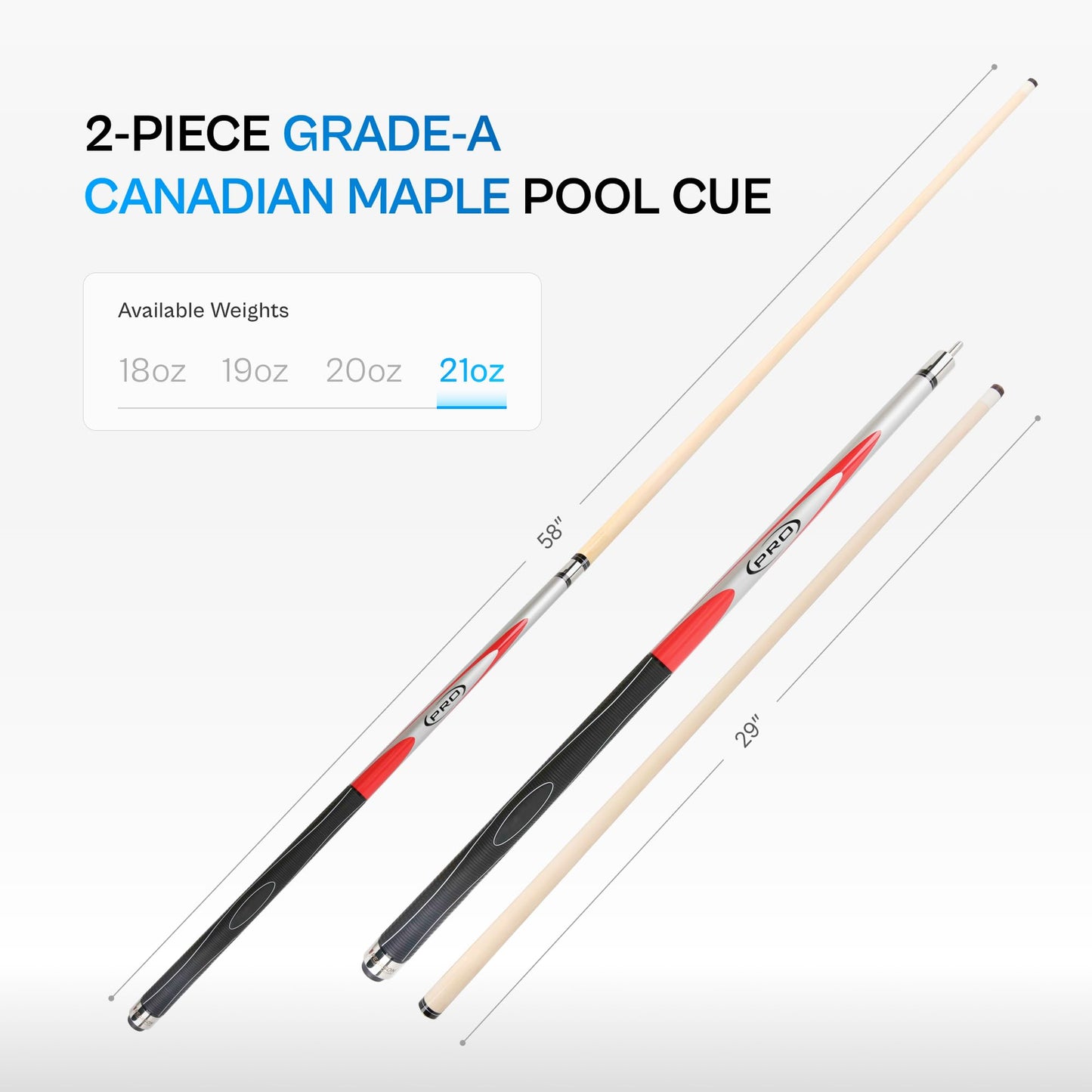 PEARSON Pro Series Pool Cue 58"