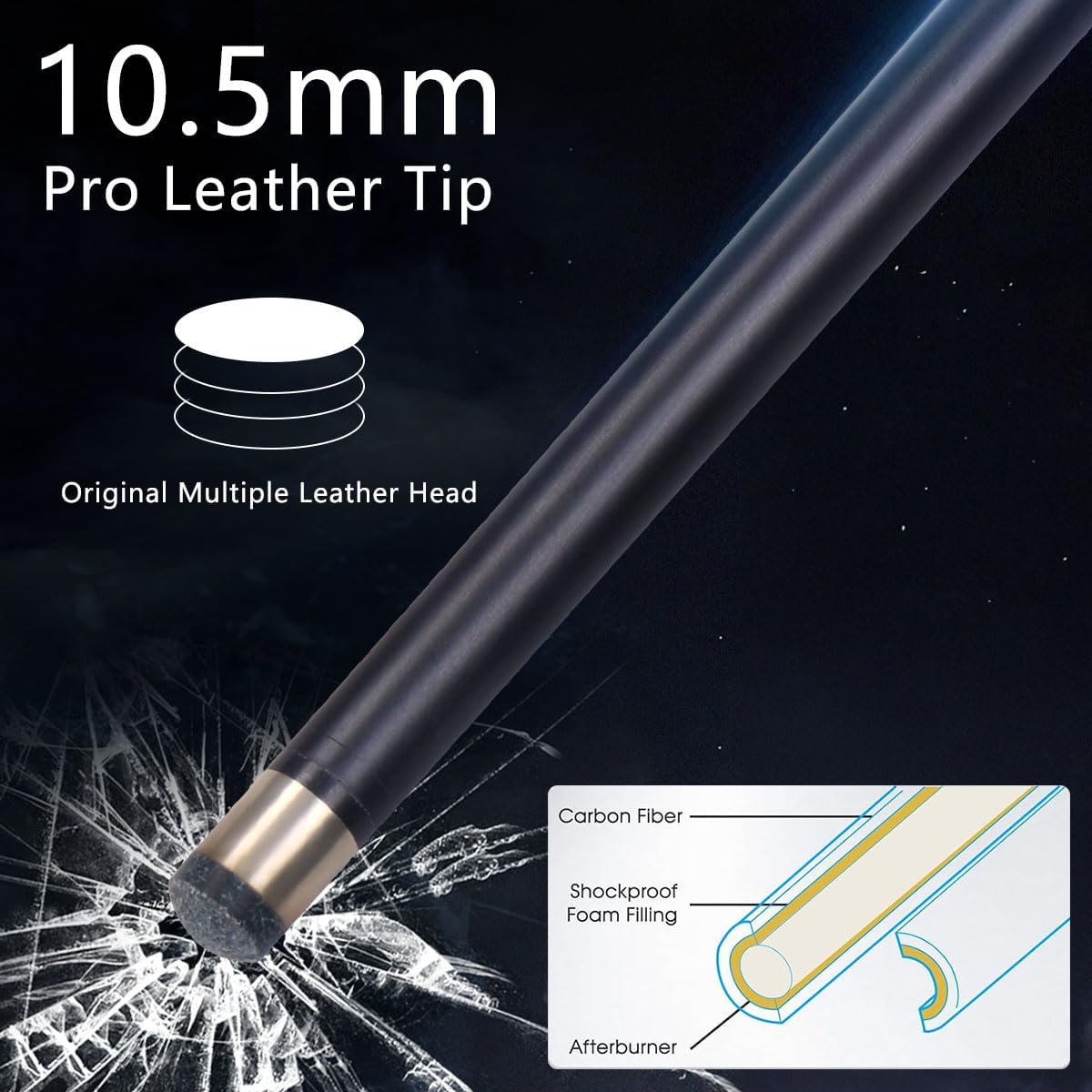 CUPPA 58" Pro Pool Cue