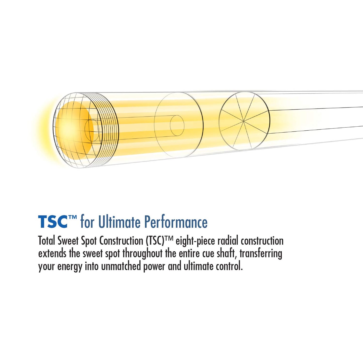 Lucasi Hybrid LHC97 Maple Cue