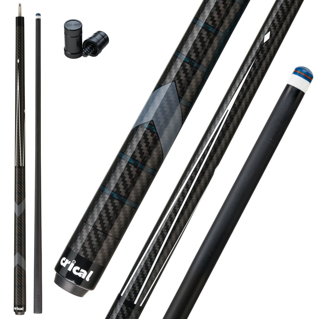 CRICAL 58" Carbon Fiber Pool Cue