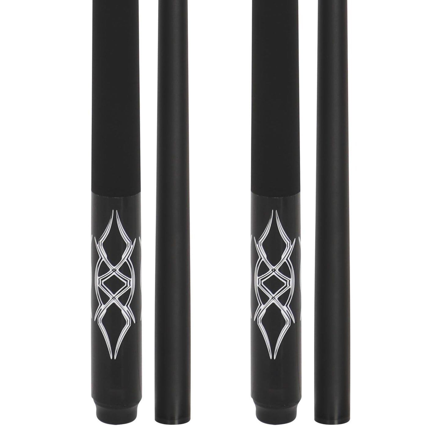 58" Fiberglass Graphite Pool Cue Sticks – 18-21oz