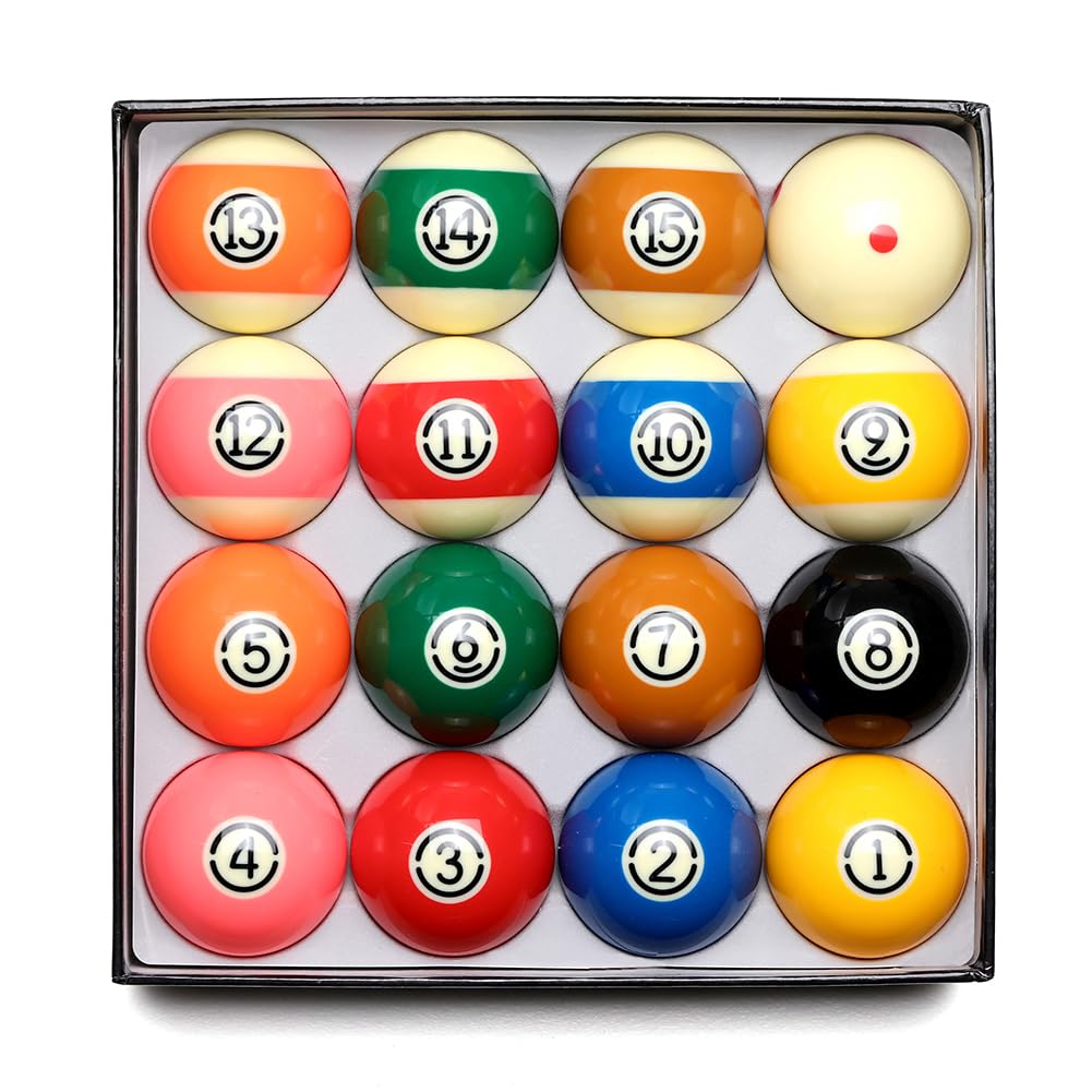 16-Piece 2-1/4" Pool Ball Set
