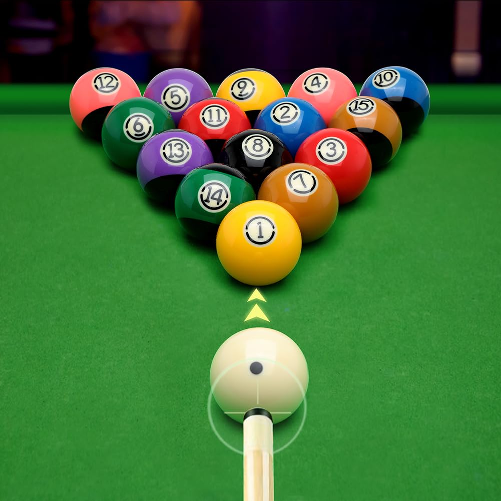 16-Piece 2-1/4" Pool Ball Set
