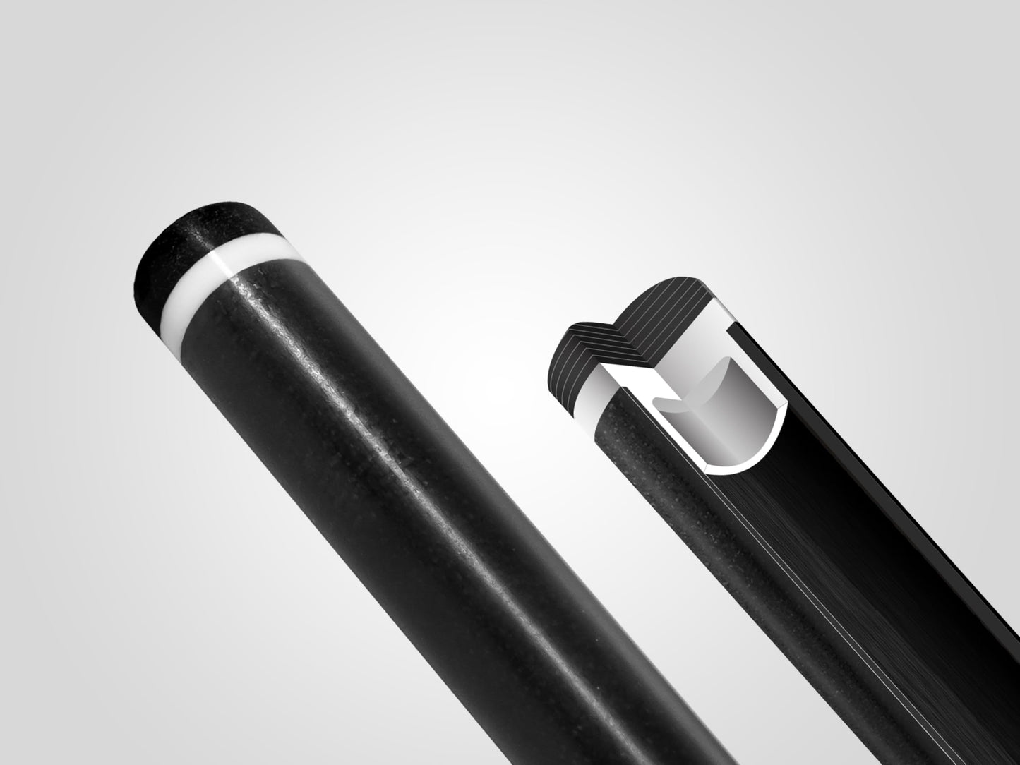 EVO MEG Glassfiber Pool Cue 12.5mm