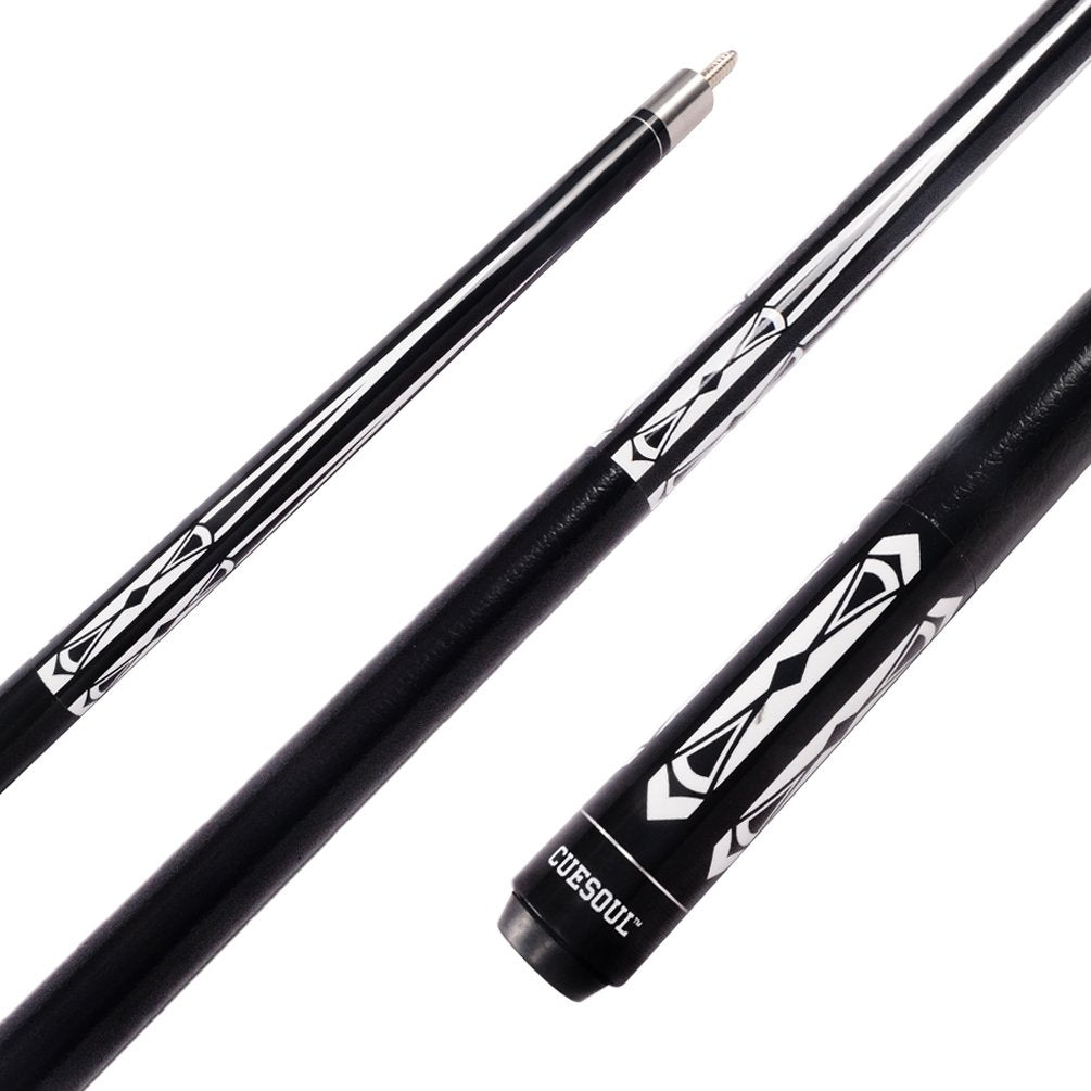 CUESOUL 2-Pack Pool Cue Sticks with Hard Case