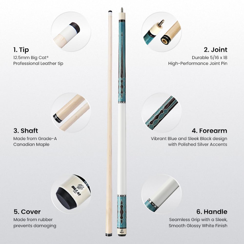 Big Cat Legacy Pool Cue