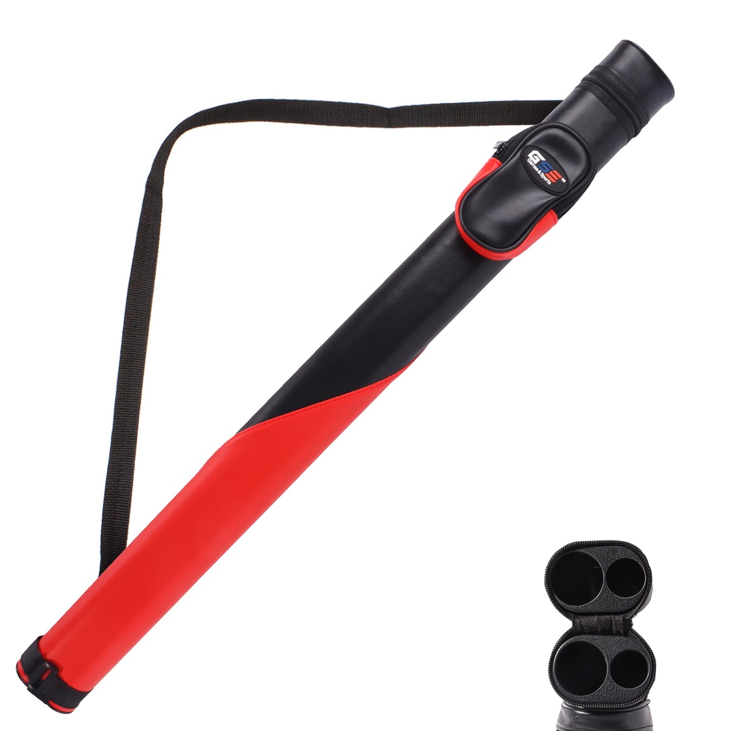 GSE Deluxe Hard Billiard Cue Case – 1x1