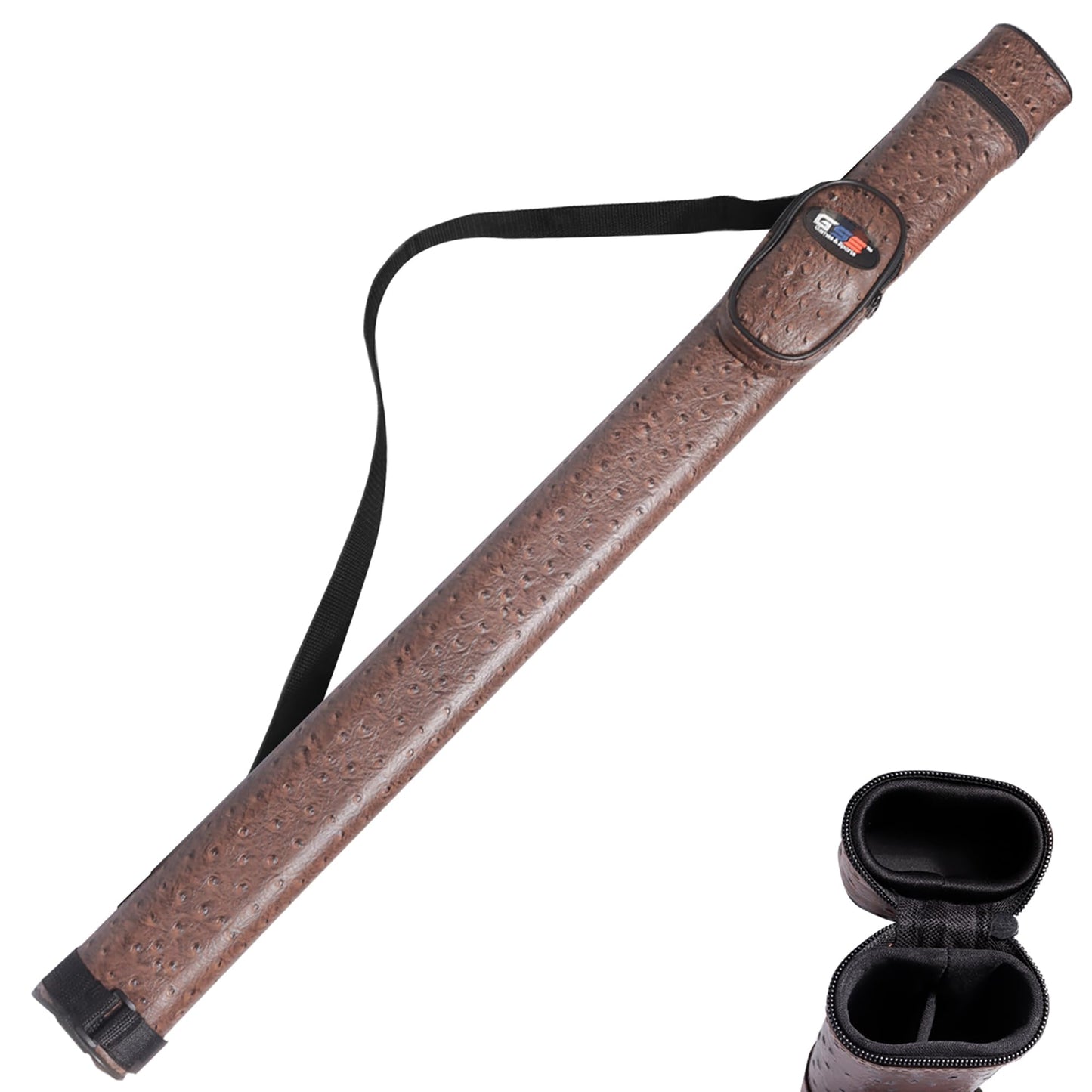 GSE Deluxe Hard Billiard Cue Case – 1x1