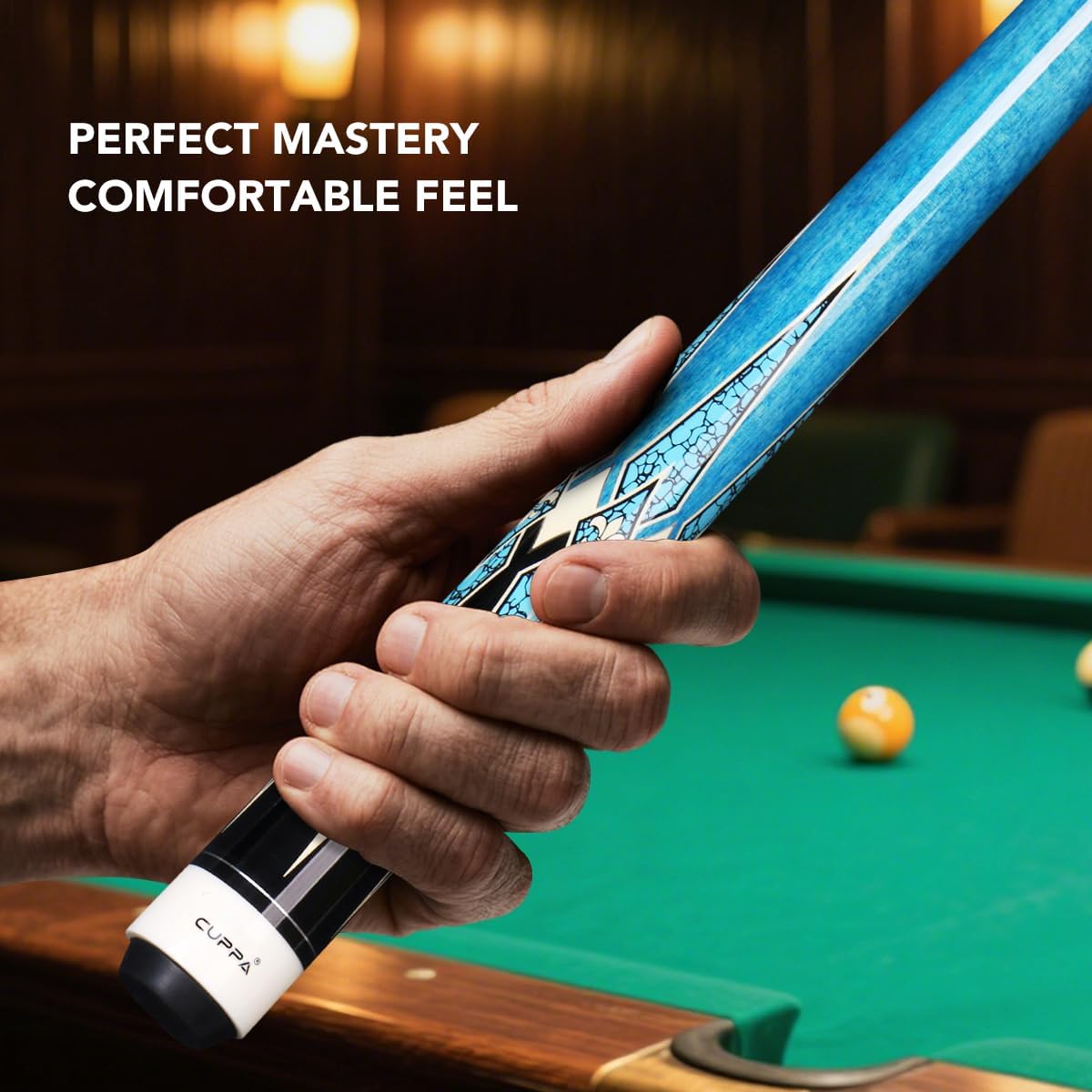 CUPPA 58" Maple & Carbon Fiber Cue