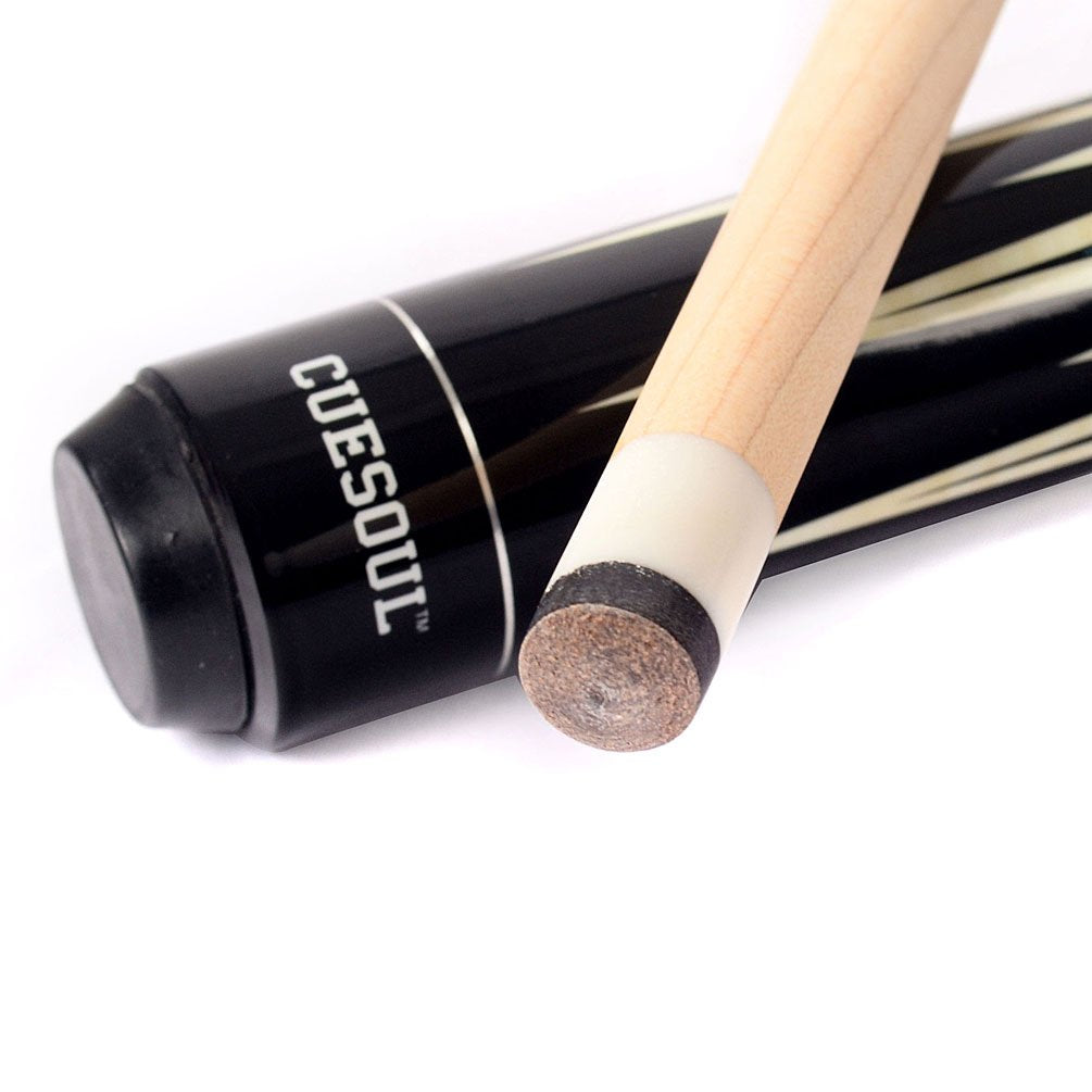 CUESOUL 2-Pack Pool Cue Sticks with Hard Case