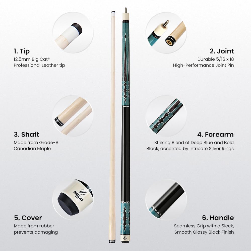 Big Cat Legacy Pool Cue
