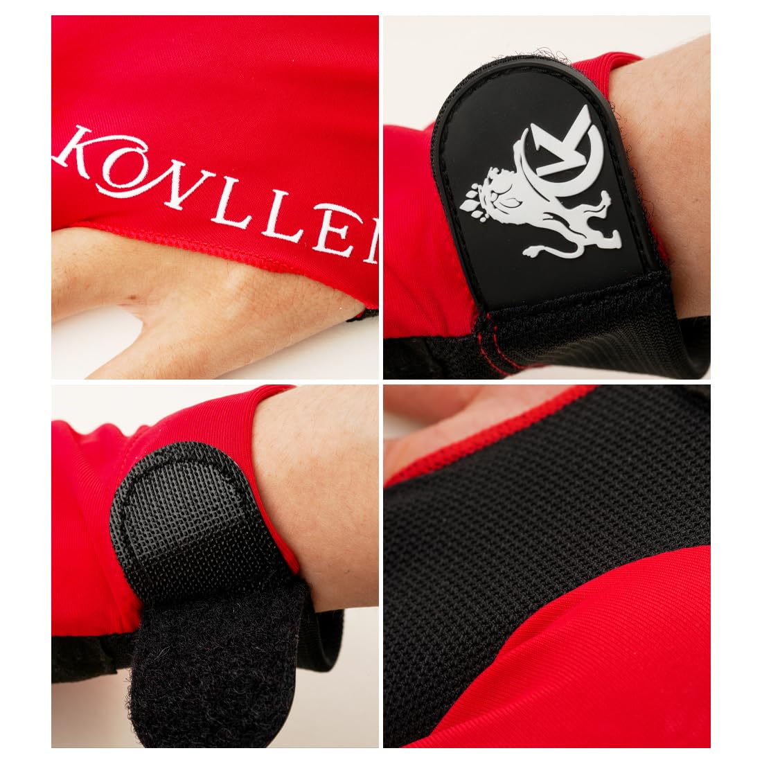KONLLEN Adjustable Billiard Gloves