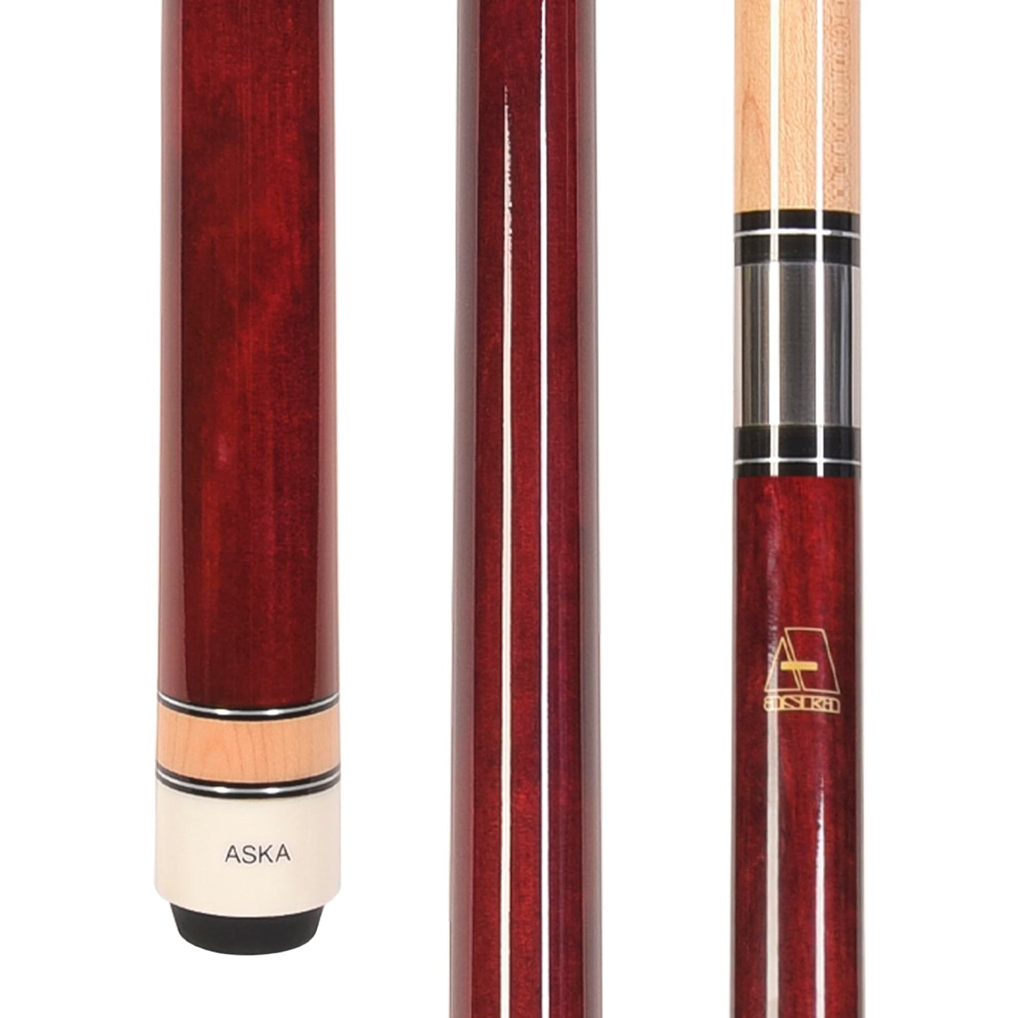 ASKA L3 58" No Wrap Pool Cue – Maple, 13mm Tip