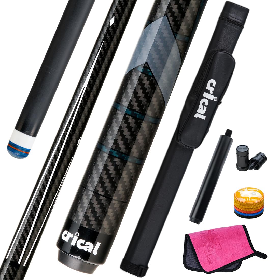 CRICAL 58" Carbon Fiber Pool Cue