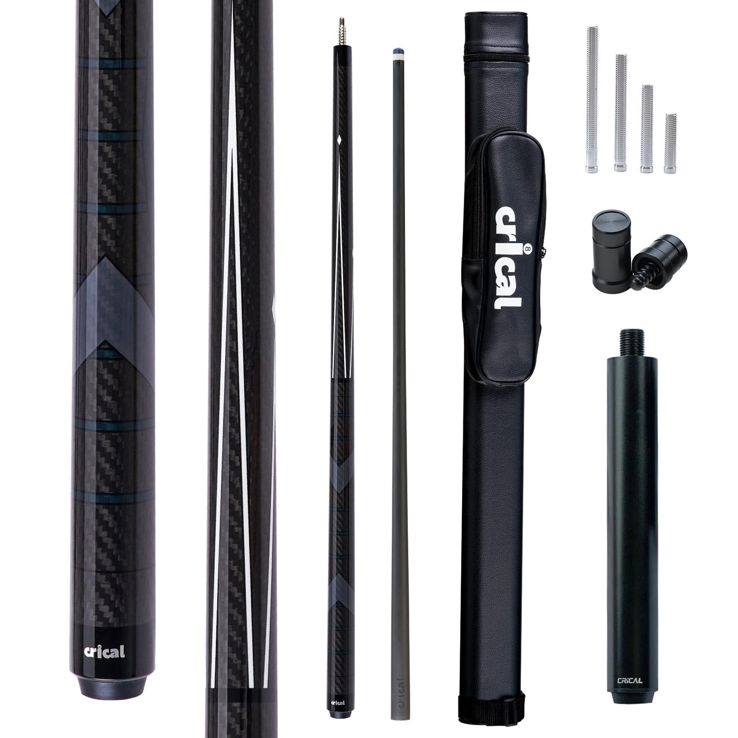 CRICAL 58" Carbon Fiber Pool Cue