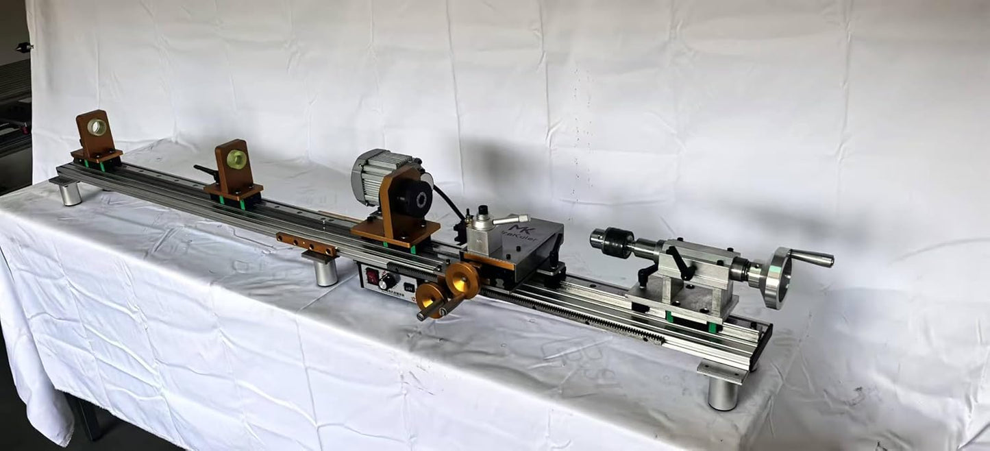 Removable Pool Cue Lathe Kit