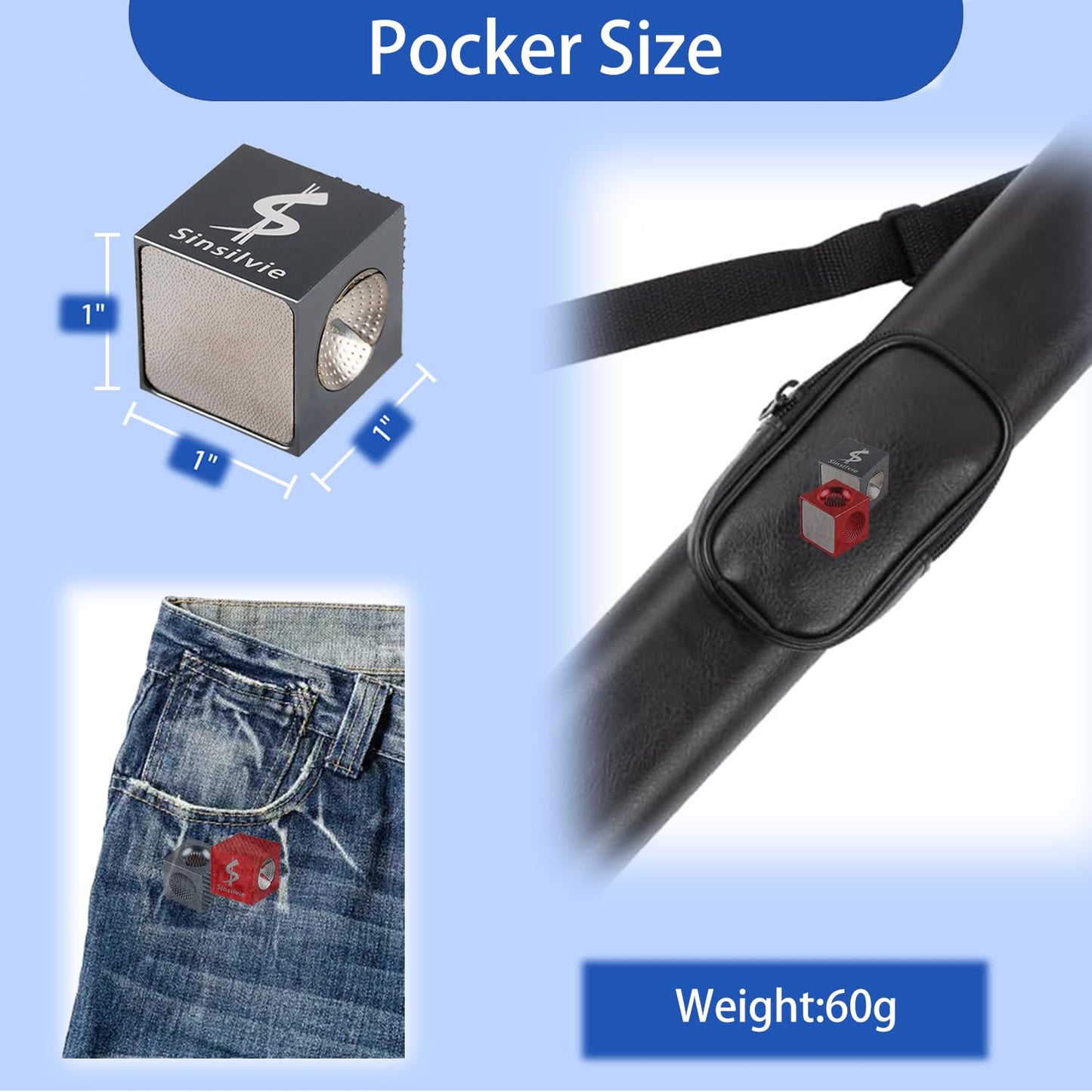 5-in-1 Pool Cue Tip Tool