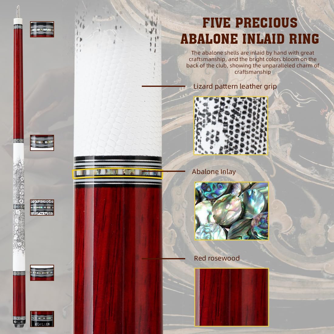 KONLLEN AXA Carbon Fiber Pool Cue