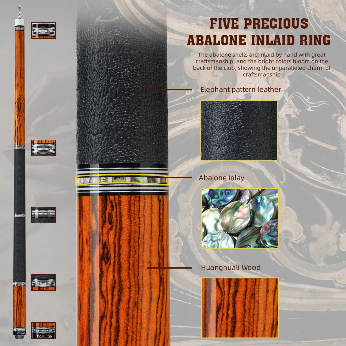 KONLLEN AXA Carbon Fiber Pool Cue