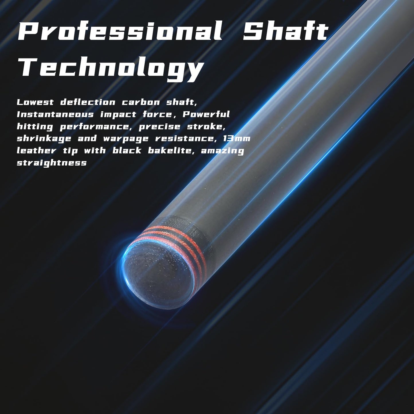 CROWN ME Carbon Fiber Pool Cue