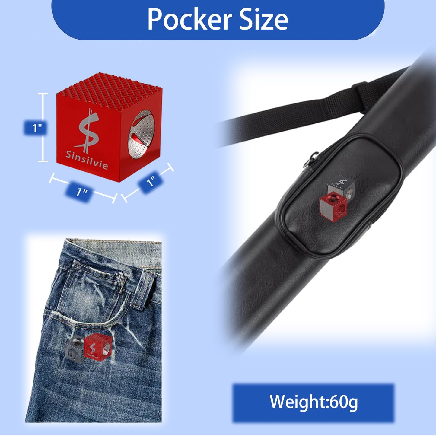 5-in-1 Pool Cue Tip Tool