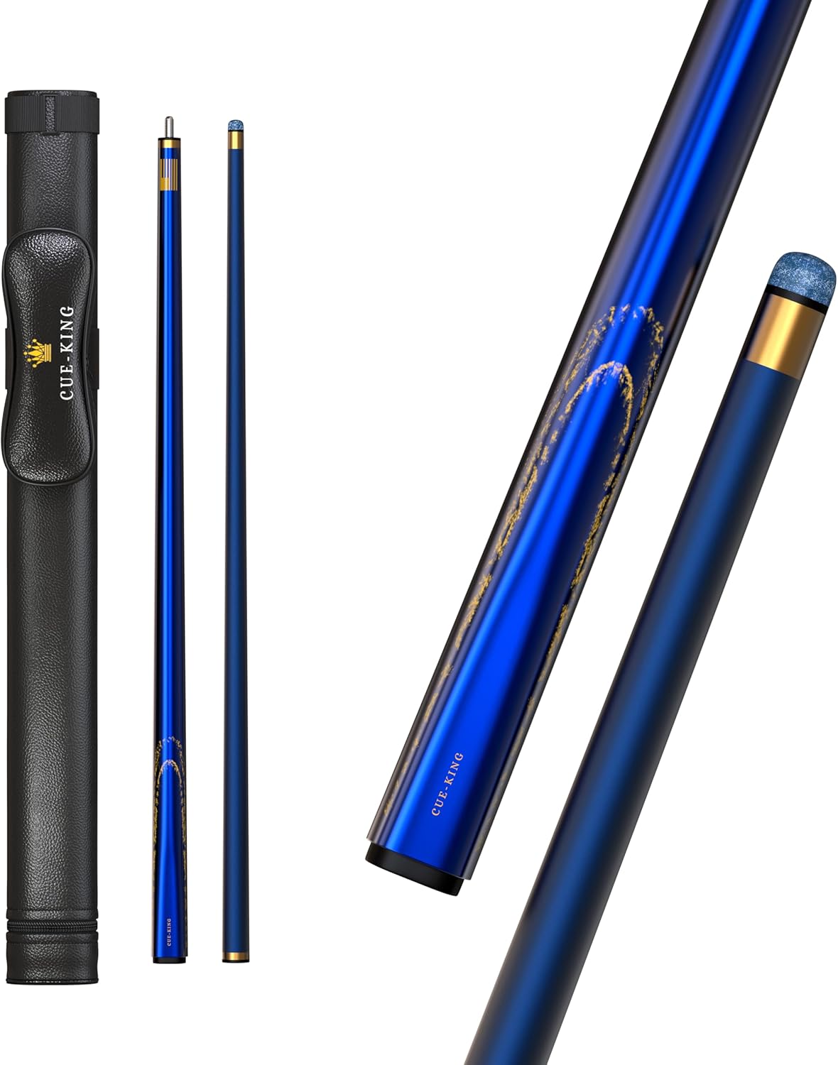 Premier 58" 20oz Pool Cue – 9.5mm Tip with Case