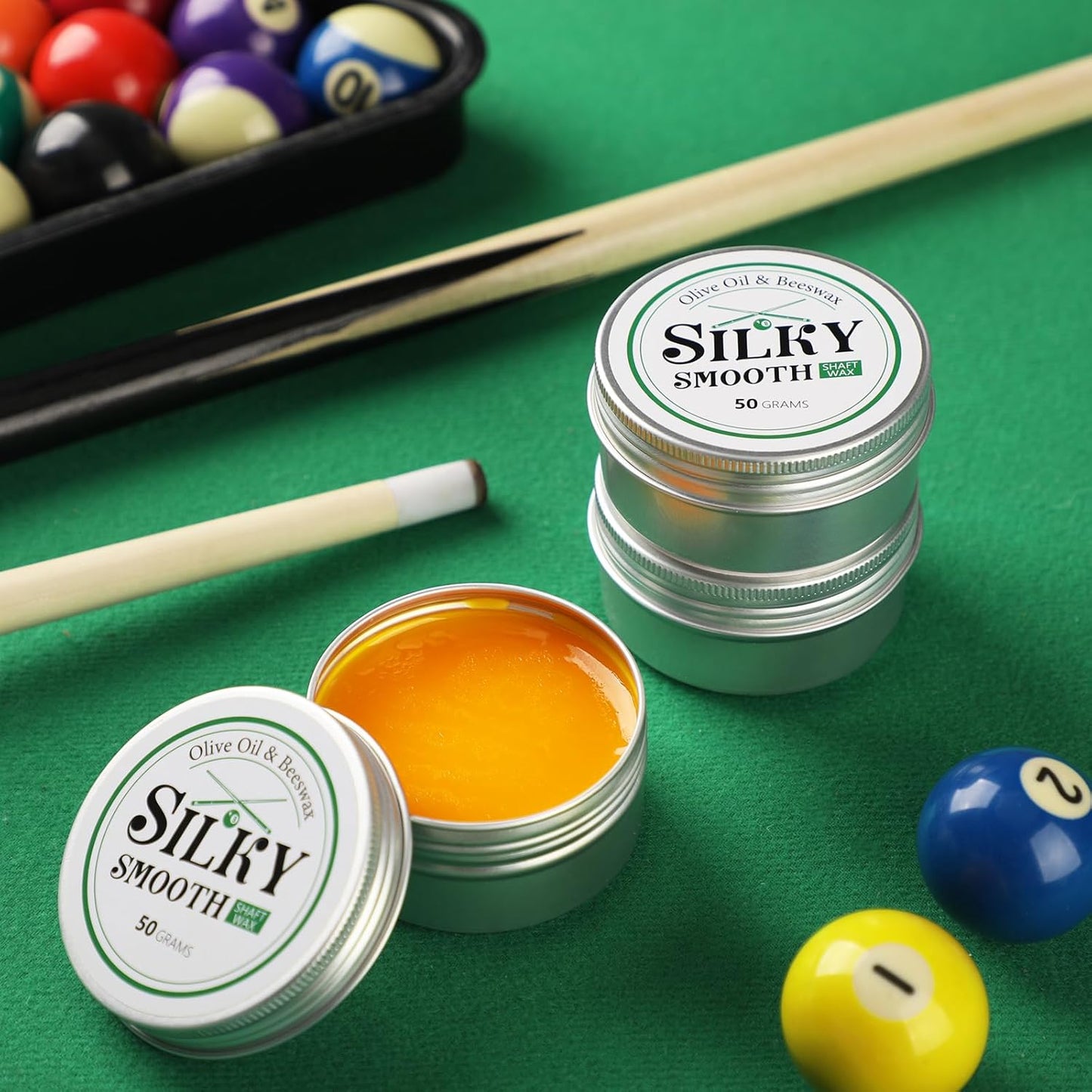 Pool Cue Shaft Wax 3-Pack